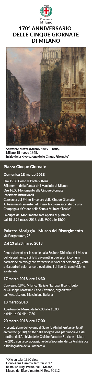 Cinque Giornate di Milano 18.03.2018